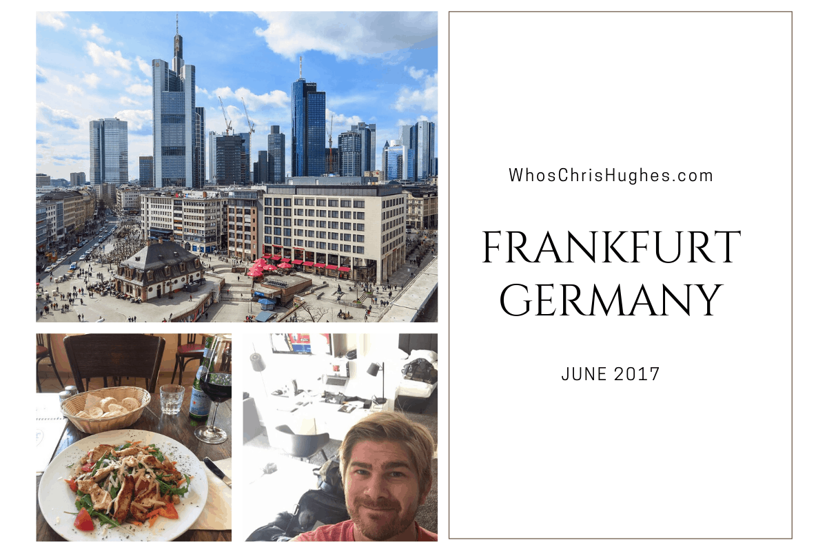 Hello from Frankfurt, Germany