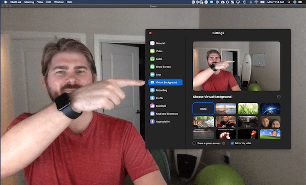 How To Change Your Zoom Background on a Mac – WhosChrisHughes.com
